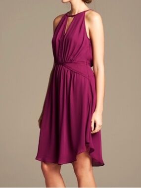 Banana Republic Sleeveless Halter Dress